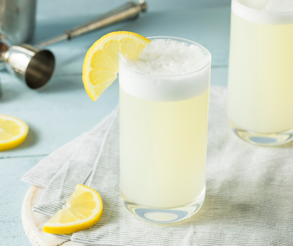 Tavaszi koktélreceptek - Citrusos Gin Fizz