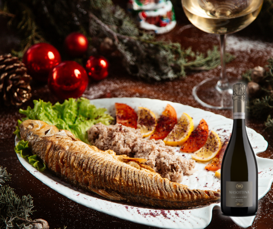 Karácsonyi ízkavalkád - Sült hal - prosecco