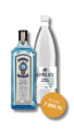  Bombay gin 0,7l + Kinley Tonic