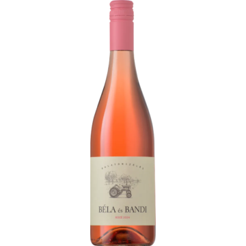 Béla és Bandi Kékfrankos-Merlot Rozé 2024 (0,75L | 13%)