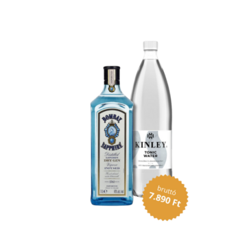 Bombay gin + Kinley Tonic