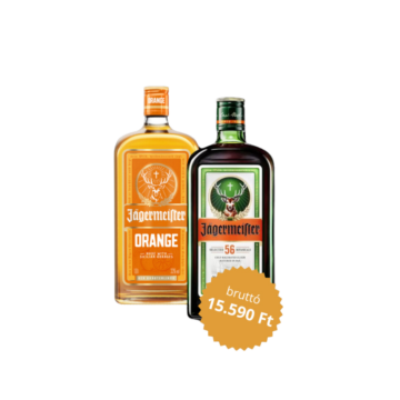 Kis Jägermeister csomag (2x0,7L)
