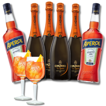 Aperol Spritz Duplán csomag + poharak