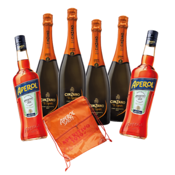 Aperol Spritz Duplán csomag + ajándék Aperol Spritz hátizsák