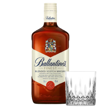 Ballantine's Skót Blended Whisky (1,0L) + Ajándék pohár