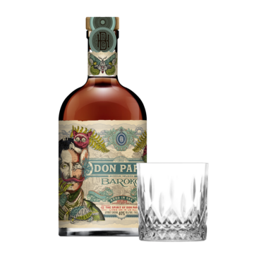 Don Papa Baroko Rum (0,7L) + Ajándék pohár