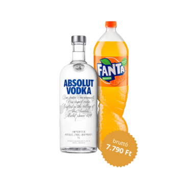 Absolut Blue Voda + Fanta csomag