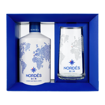 Nordes gin ajándékcsomag pohárral (0,7L | 40%)