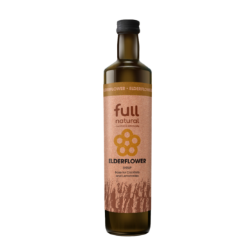 Full natural bodzavirág virágszirup (0,75L)