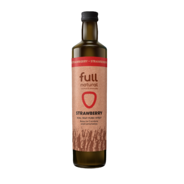 Full natural Szamóca gyümölcspüré szirup (0,75L)