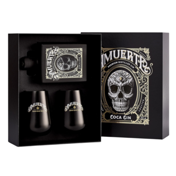 Amuerte Coca Leaf Gin - Black Edition (DD+2 Pohár) (0,7L|43%)