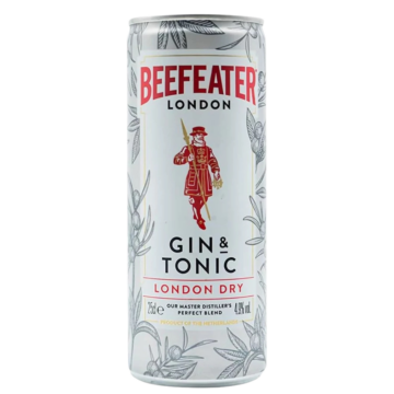 Beefeater Gin & Tonic London Dry RTD (0,25L|4,9%)