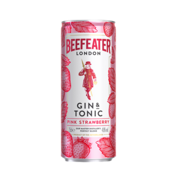 Beefeater Gin & Tonic Pink Strawberry RTD (0,25L|4,9%)