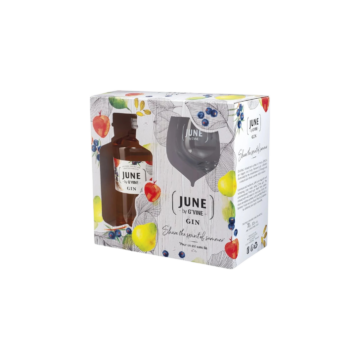 June by G'Vine Wild Peach Gin (DD+Pohár) (0,7L|37,5%)
