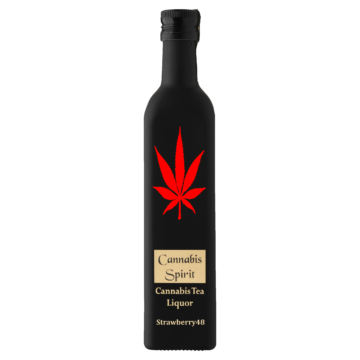 Cannabis Spirit Tea Liquor Strawberry 48 (0,5L | 48%)