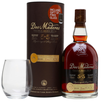 Dos Maderas PX 5+5 Years Rum (Díszdoboz+Pohár) (0,7L|40%)
