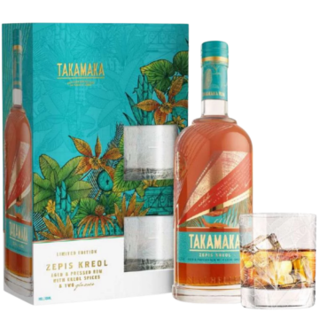 Takamaka Zepis Kreol Rum (St. Andre Series) (Díszdoboz+Pohár) (0,7L|43%)