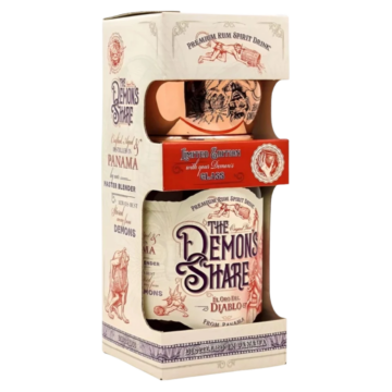The Demons Share 3 Years El Oro del Diablo (Díszdoboz+Üvegpohár) (0,7L|40%)