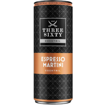 Three Sixty Espresso Martini RTD (0,25L|10%)