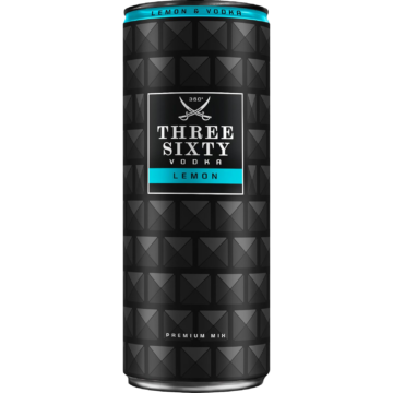 Three Sixty Lemon Vodka RTD (0,33L|10%)