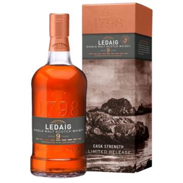 Ledaig 9 Years Bordeaux Red Wine Cask Matured Whisky (0,7L|56,8%)