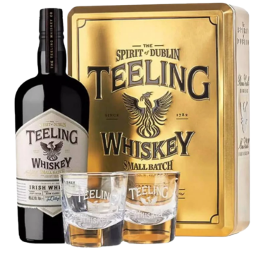 Teeling Small Batch Whiskey Gold Edition (FDíszdoboz+2 Pohár) (0,7L|46%)