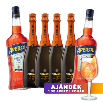Aperol Spritz Duplán csomag + pohar