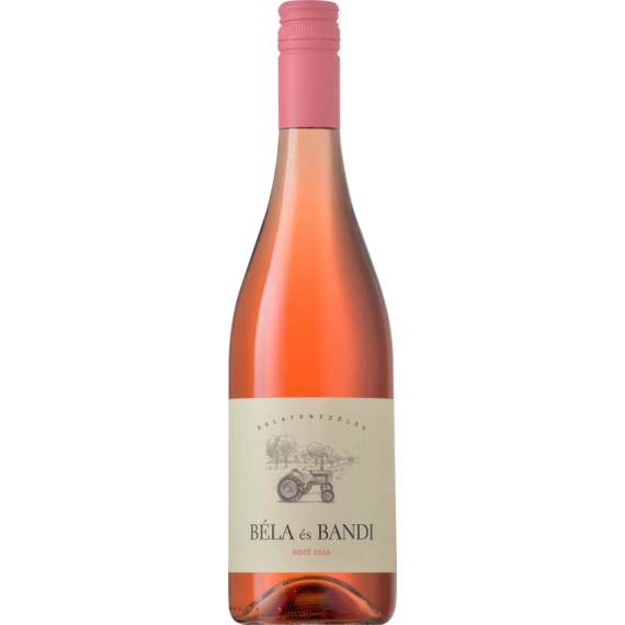 Béla és Bandi Kékfrankos-Merlot Rozé 2024 (0,75L | 13%)