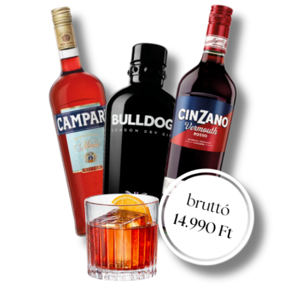 Negroni csomag + pohár