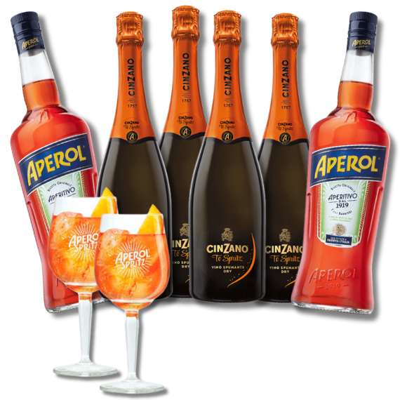 Aperol Spritz Duplán csomag + poharak