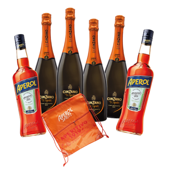 Aperol Spritz Duplán csomag + ajándék Aperol Spritz hátizsák