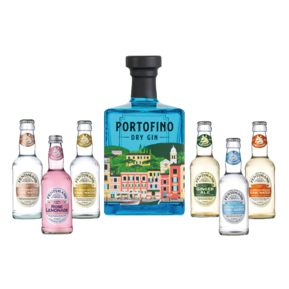 Portofino Dry Gin + Fentimans Tonic Válogatás