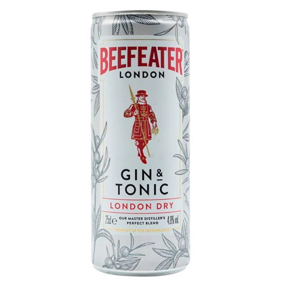Beefeater Gin & Tonic London Dry RTD (0,25L|4,9%)