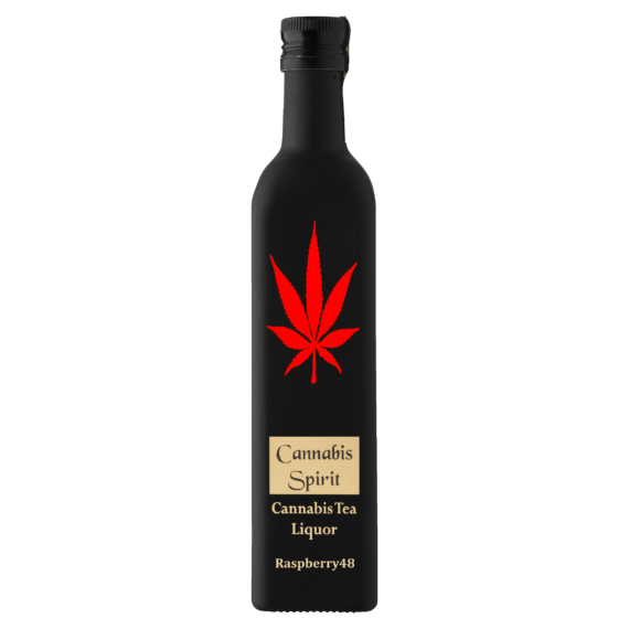 Cannabis Spirit Tea Liquor Raspberry 48 (0,5L | 48%)