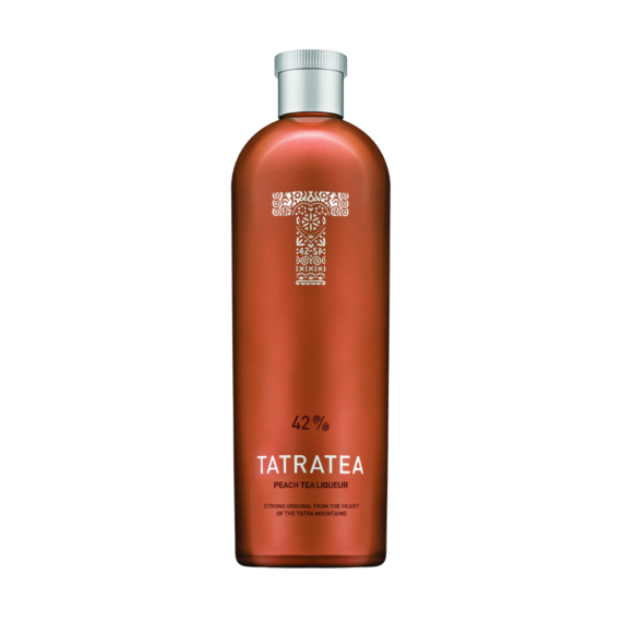 Tatratea Őszibarack-Fehér Tea Likőr (0,7L | 42%)