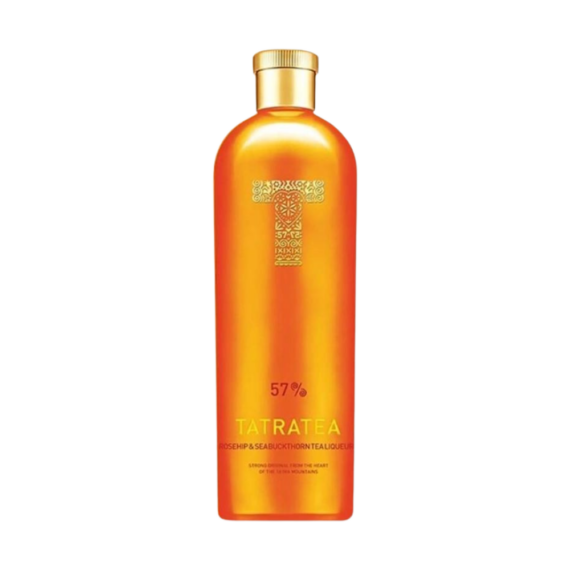 Tatratea Csipkebogyó & Homoktövis Tea Likőr (0,7L | 57%)