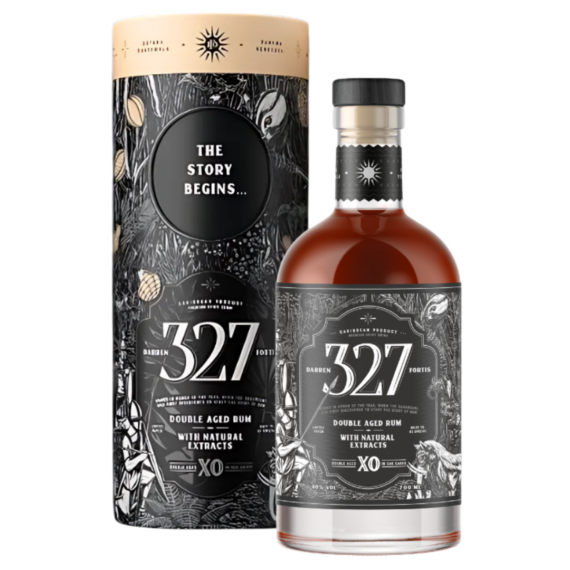 327 XO Double Aged Rum (Díszdoboz) (0,7L|40%)