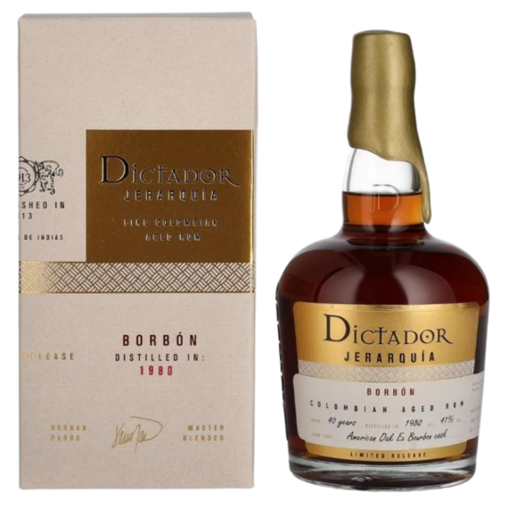 Dictador Jerarquia Borbón Vintage 1980 (0,7L|41%)