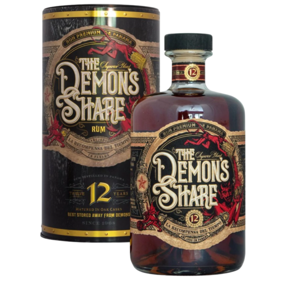The Demons Share 12 Years Rum (Díszdoboz) (0,7L|41%)