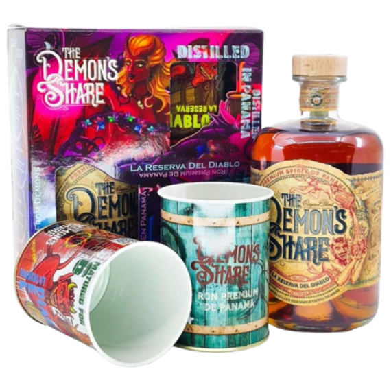 The Demons Share 6 Years Rum (Díszdoboz+Alumínium Pohár) (0,7L|40%)