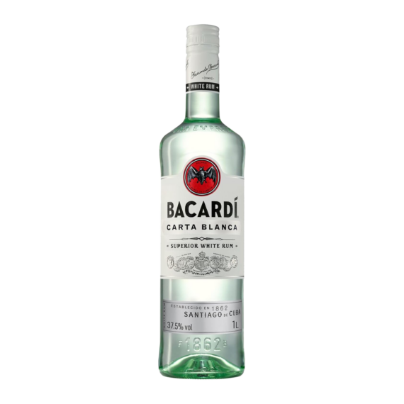 Bacardí Carta Blanca Rum (1,0L | 37,5%)
