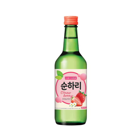 Chum-Churum Soju Strawberry / Eper (0,35L | 12%)