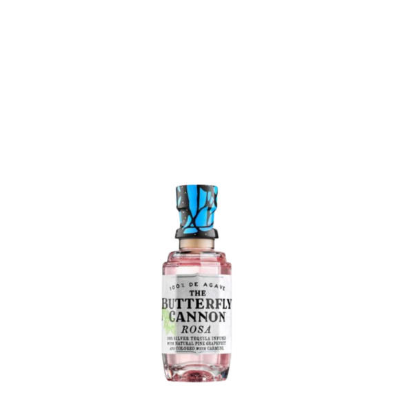 Butterfly Cannon Rosa 100% Agave Mini [0,05L|40%]