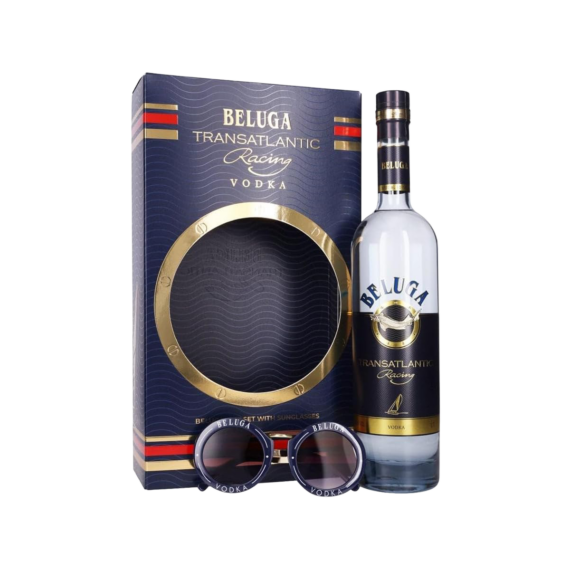 Beluga Transatlantic Racing Vodka (DD+Szemüveg) (0,7L|40%)
