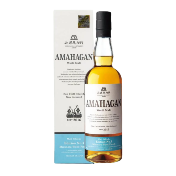 Amahagan No. 3 Mizunara Cask Finish Whisky (0,7L|47%)