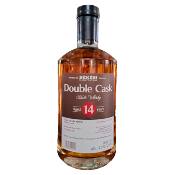 Békési Manufaktúra Double Cask 14 Éves Whisky (0,7L|43%)
