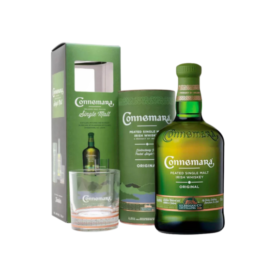 Connemara Irish Peated Whiskey (DD+Pohár) (0,7L|40%)