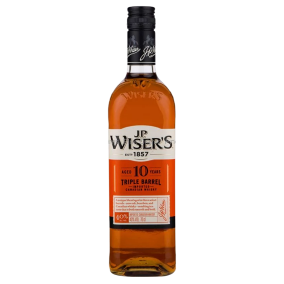 J.P. Wisers 10 Years Triple Barrel Canadian Whisky (0,7L|40%)