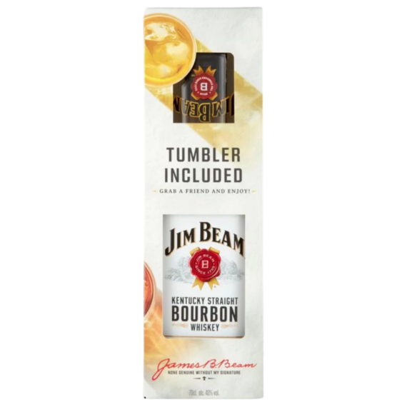 Jim Beam Whiskey (DD+Pohár) (0,7L|40%)