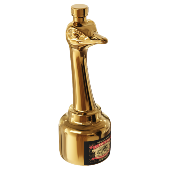 Shanky's Whip Black Irish Whiskey Likőr (Golden Limited Editon) (0,7L|33%)